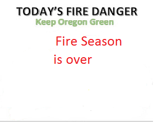 Fire season over
